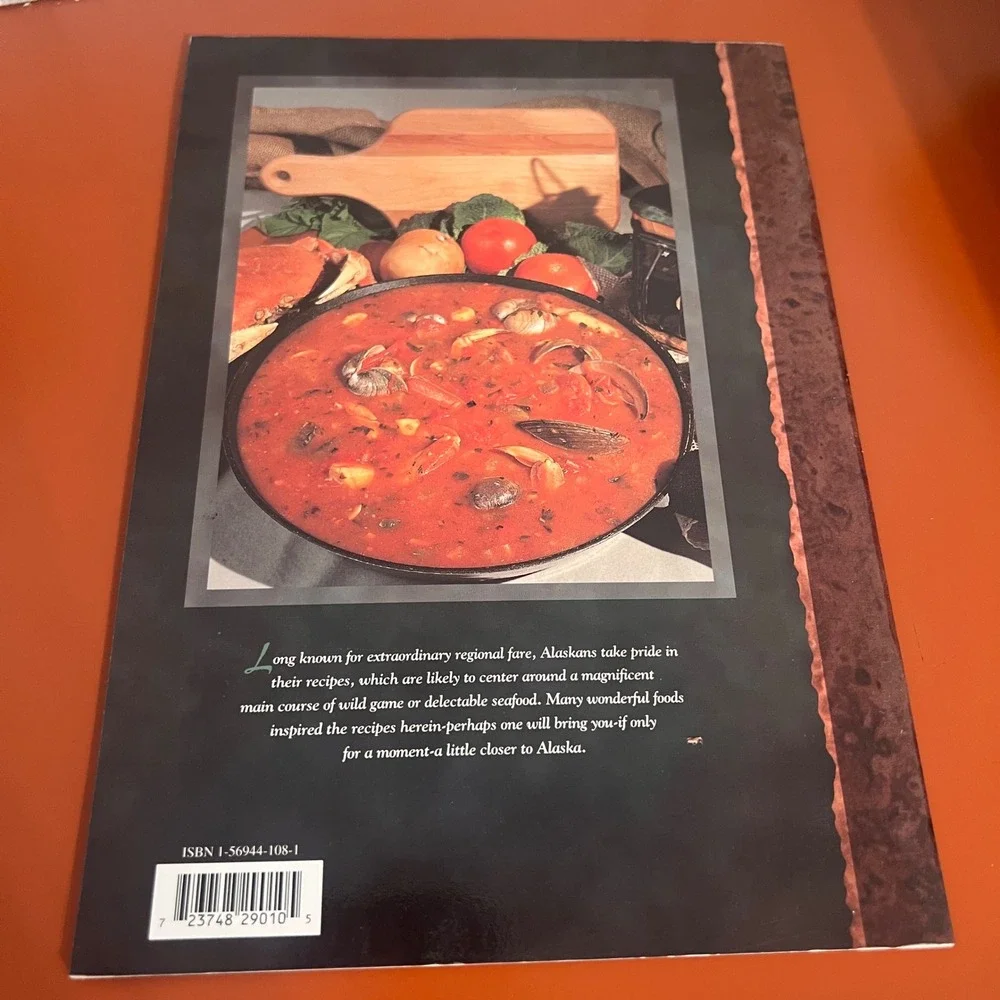 Alaskan Cooking Cookbook 1995 Arctic Circle Enterprises Seafood Wild Game